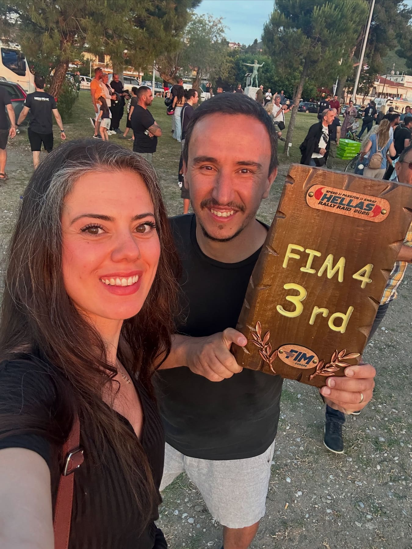 Özlem & Doruk, Hellas Rally 2026 FIM 4 üçüncülük kupasıyla